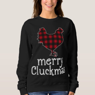 Red Play Merry Cluckmas jul Chicken Älskare T Shirt
