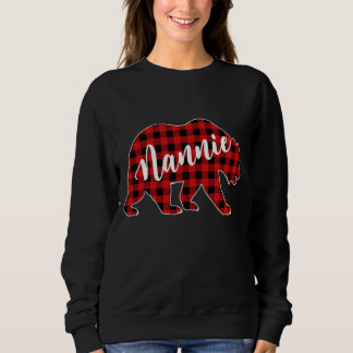 Red Play Nannie Bear Matching Buffalo Family Paja T Shirt