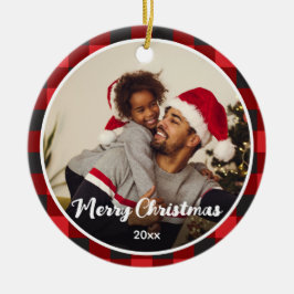 Red Play Photo jul Julgransprydnad Keramik