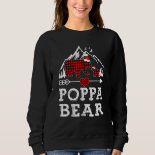 Red Play Poppa Bear Matching Pajama Familj T Shirt