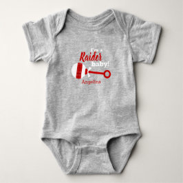 Red Play Raider Baby Bodykostym T Shirt