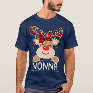 Red Play Reindeer Nonna Jul - Julljus T Shirt