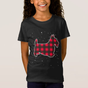 Red Play Scottie Jullmatchning Buffalo Famil T Shirt