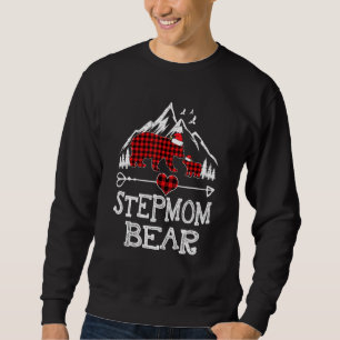 Red Play Stepmamma Bear Matching Pajama Family Lång Ärmad Tröja