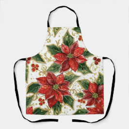 Red Poinsettia jul Flowers