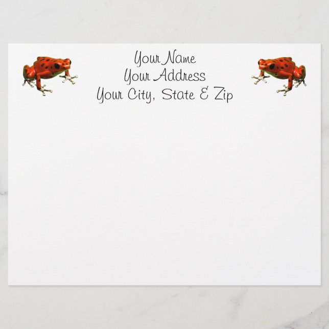 Red Poison Dart Frog (Framsida)