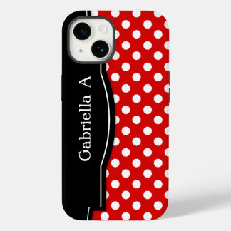Red Polka Dot Black Ram