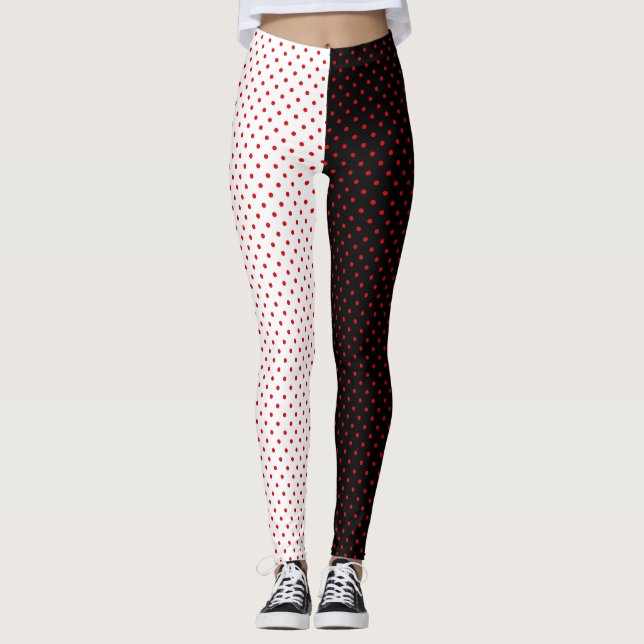 Red Polka Dot Leggings (Framsida)
