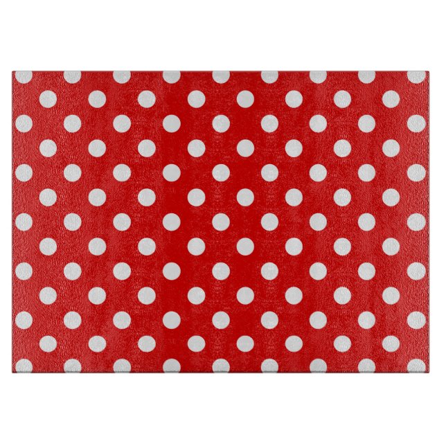 Red Polka Dot Mönster (Framsidan)