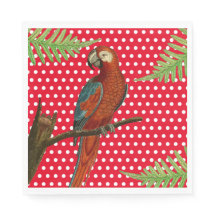 Red Polka Dot, Parrot och Fern Pappra blöjor