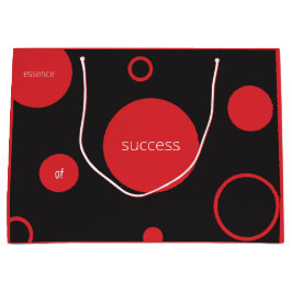 Red Polka dots Large Gift Bag