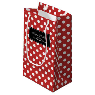 Red Polka dots Mönster