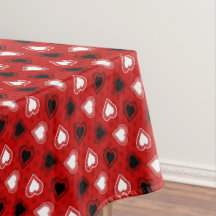 Red Polka dots Snöre Hearts