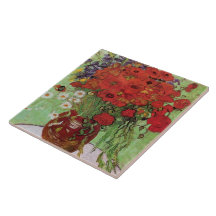 Red Poppies and Daisys by Vincent Van Gogh