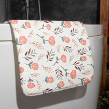 Red Poppies Bath Mat - Nordiska Stil