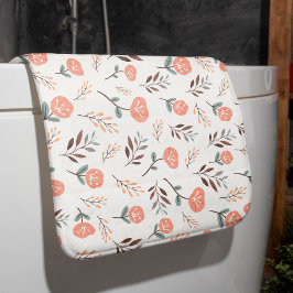 Red Poppies Bath Mat - Nordiska Stil Badrumsmatta