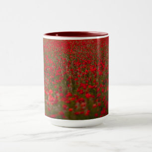 Red Poppies Fält Mugg