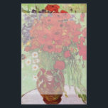 Red Poppies och Daisys av Vincent van Gogh Brevpapper<br><div class="desc">Fortfarande: Röda poppies och Daisy av Vincent van Gogh är en vintage bra konst post impressionism fortfarande blommigt målning. En vacker bukett av röda vallmoblommor och vita blommor av daisy färska från trädgården i ett dekorativt vas. Om konstnären: Vincent Willem van Gogh (1853-1890) var en av de mest berömd Post...</div>