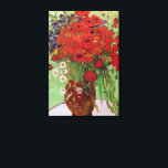 Red Poppies och Daisys av Vincent van Gogh Canvastryck<br><div class="desc">Fortfarande: Röda poppies och Daisy av Vincent van Gogh är en vintage bra konst post impressionism fortfarande blommigt målning. En vacker bukett av röda vallmoblommor och vita blommor av daisy färska från trädgården i ett dekorativt vas. Om konstnären: Vincent Willem van Gogh (1853-1890) var en av de mest berömd Post...</div>