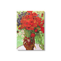 Red Poppies och Daisys av Vincent van Gogh