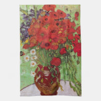 Red Poppies och Daisys av Vincent van Gogh