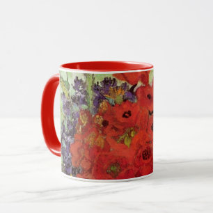 Red Poppies och Daisys av Vincent van Gogh Mugg