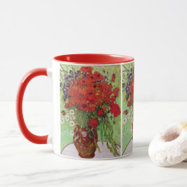 Red Poppies och Daisys av Vincent van Gogh Mugg