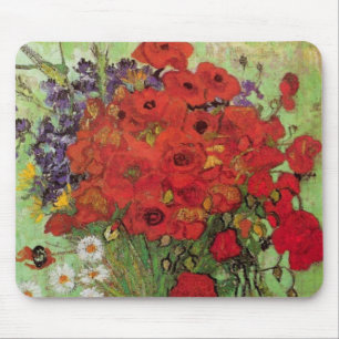 Red Poppies och Daisys av Vincent van Gogh Musmatta