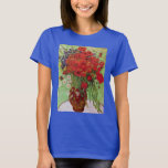 Red Poppies och Daisys av Vincent van Gogh Tee Shirt<br><div class="desc">Fortfarande: Röda poppies och Daisy av Vincent van Gogh är en vintage bra konst post impressionism fortfarande blommigt målning. En vacker bukett av röda vallmoblommor och vita blommor av daisy färska från trädgården i ett dekorativt vas. Om konstnären: Vincent Willem van Gogh (1853-1890) var en av de mest berömd Post...</div>