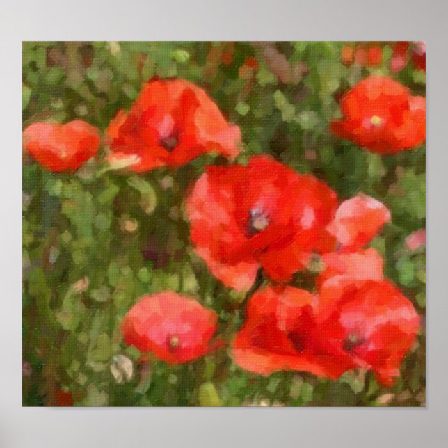 Red Poppies Poster (Framsidan)