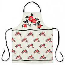 Red Poppy Apron
