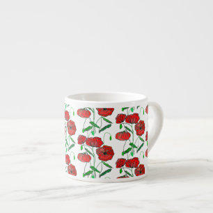 Red Poppy Art - Espressomugg