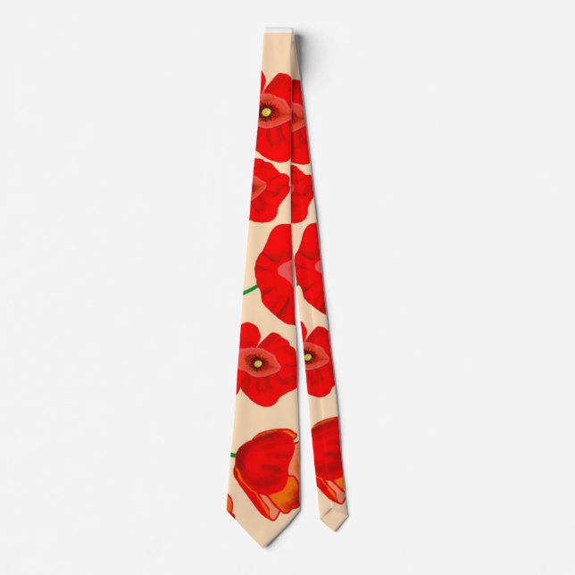 Red Poppy Flowers Slips (Framsida)