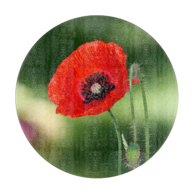 Red Poppy Seed Cinter Board (Framsidan)