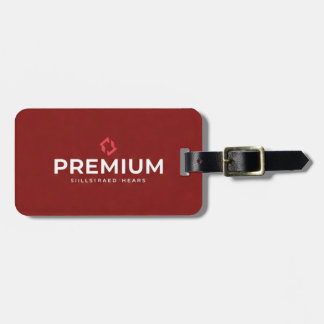 Red Premium för bagagetaggar Bagagebricka