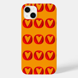 Red Puffy Heart Hål