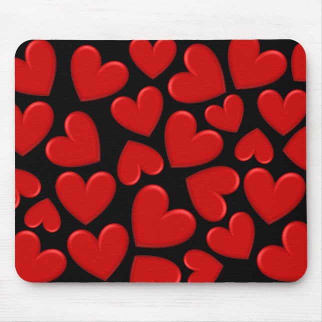 Red Puffy Hearts Musmatta (Framsidan)