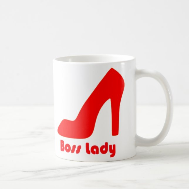 Red Pump i Chef Dam Kaffemugg (Höger)