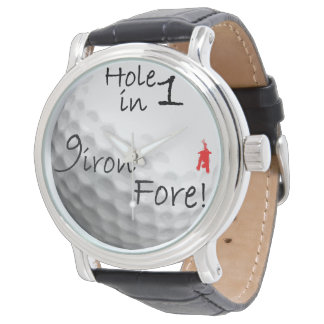 Red puppy Golfer's Watch Armbandsur