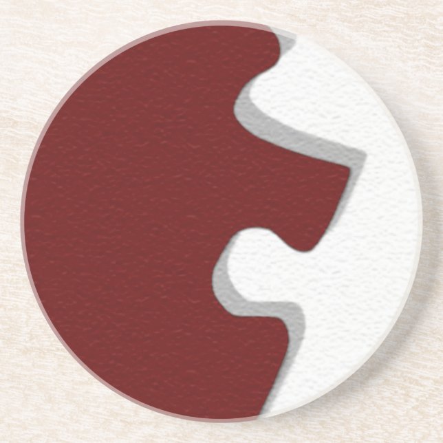 Red Pussel Glasunderlägg (Framsidan)