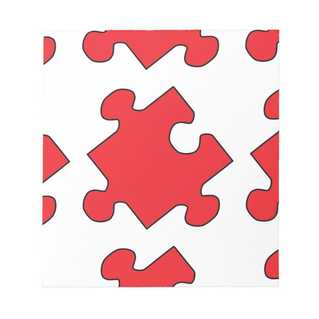 RED PUZZLE BIET ANTECKNINGSBLOCK (Framsida)