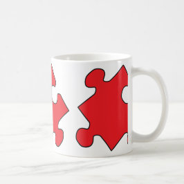 RED PUZZLE BIET KAFFEMUGG