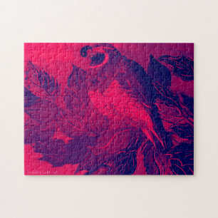 Red Quail Puzzle Pussel