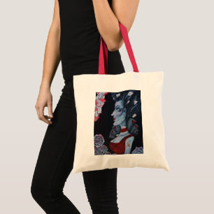 Red Queen of Hearts Alice Wonderland Fantasy Art Tygkasse