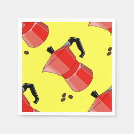 Red Rainbow Espresso Pappersservett