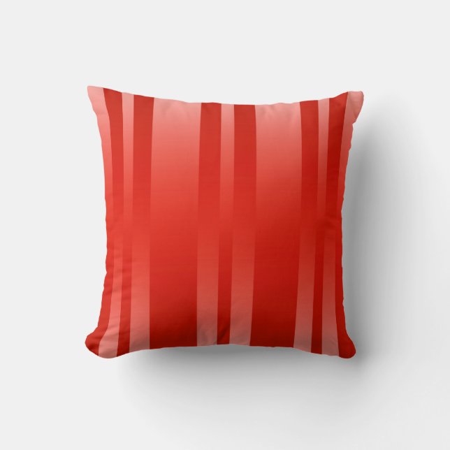 Red Rand Background Kudde (Framsida)