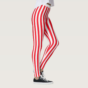 Red Rand Leggins Leggings