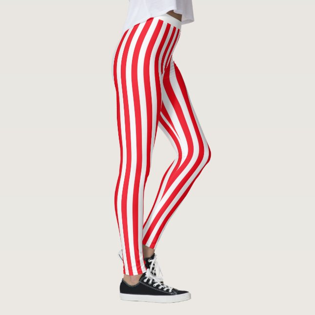Red Rand Leggins Leggings (Höger)