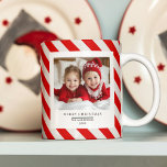 "Red Rand med Photo God jul och Namn Kaffemugg<br><div class="desc">"Njut av julhelgens värme med detta Röda Rand med Photo God jul och Namn Personlig mugg. Med en glad röd rand-design, ditt anpassningsbar-foto och en personlig namn, är mugg perfekt för mysiga vinterförmiddagar eller som en festlig gåva till nära och kära. Tillsätt en personlig beröring till dina helgdag och sprid...</div>