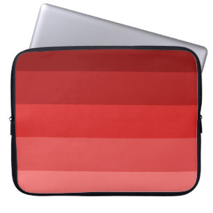Red rand mönster laptop fodral